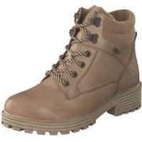 Remonte Schnür Boots Damen beige von Remonte