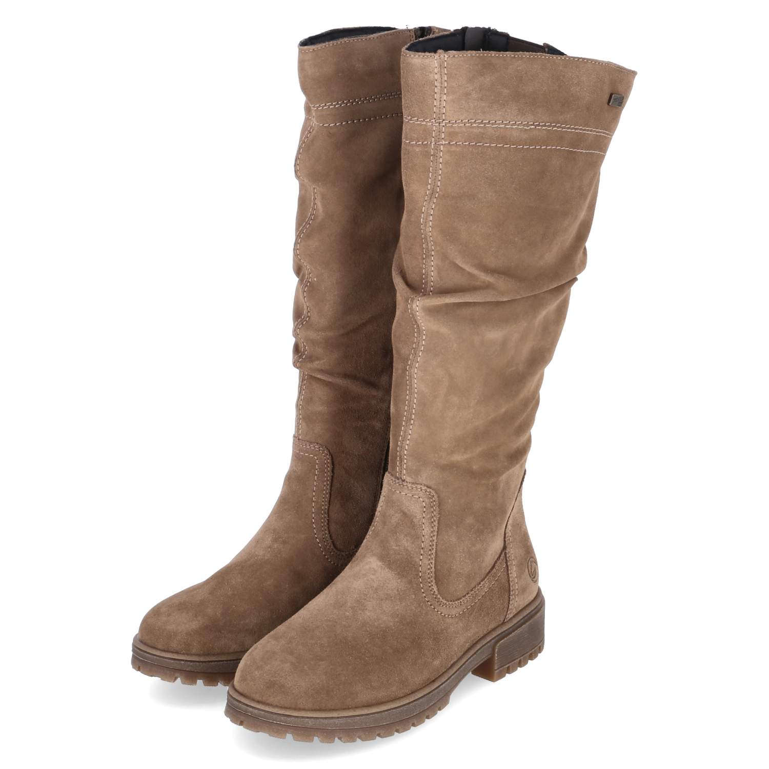 Remonte Stiefel  Braun - Gr. 36 -  Textil von Remonte
