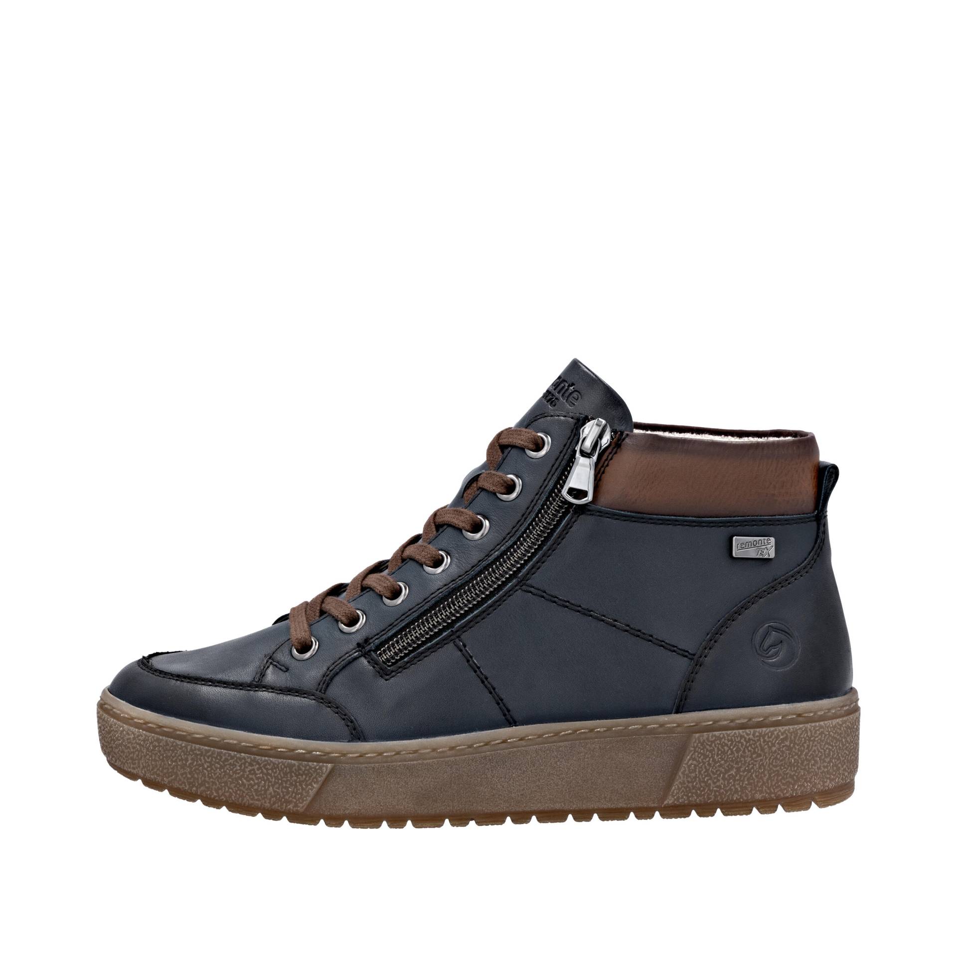 Remonte Damenschuhe Schnürstiefel pazifik/muskat/pazifik - Gr. - 40 von Remonte