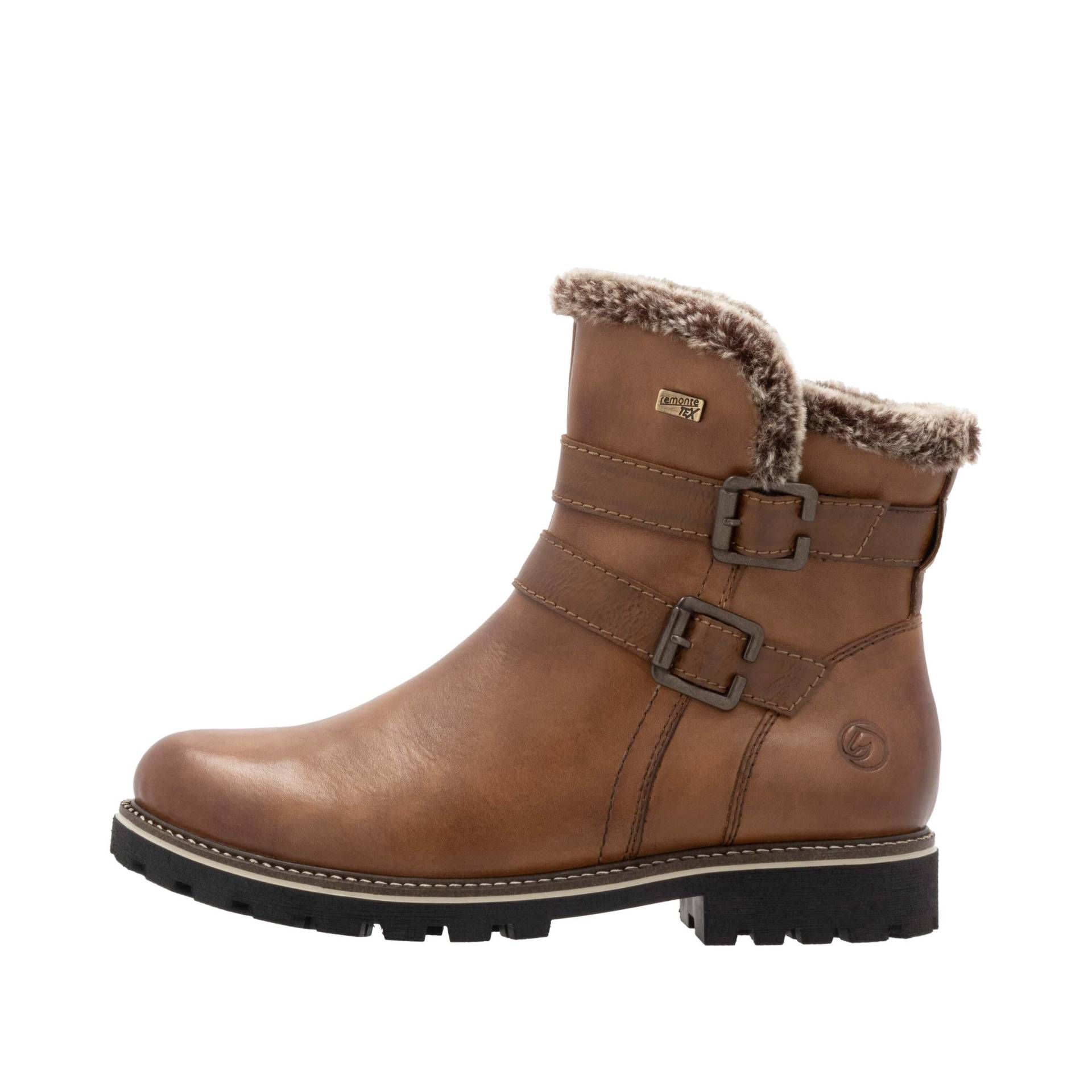 Remonte Damenschuhe Klassische Stiefeletten muskat/muskat/setter - Gr. - 42 von Remonte