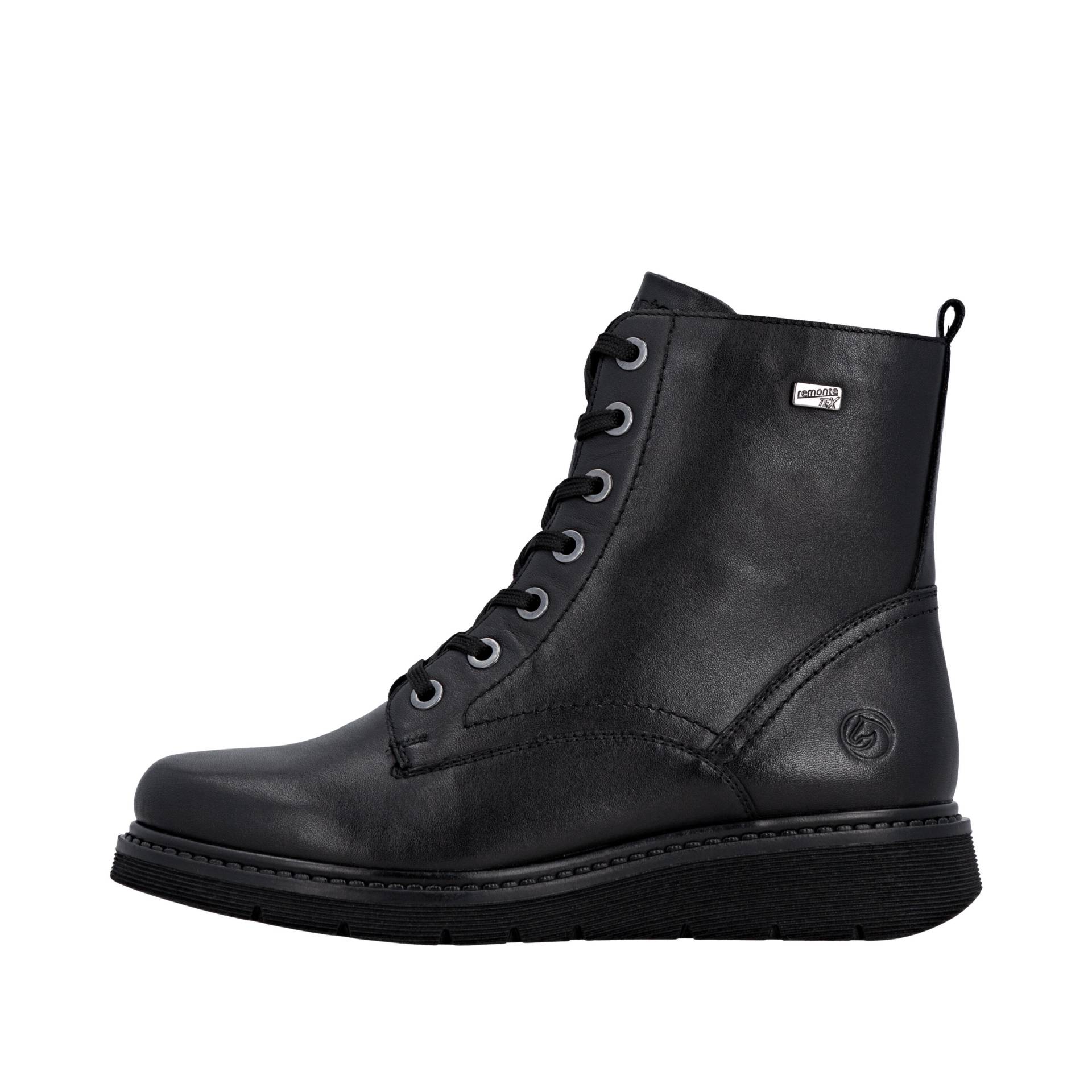 Remonte Stiefelette schwarz/schwarz - Gr. - 38 von Remonte