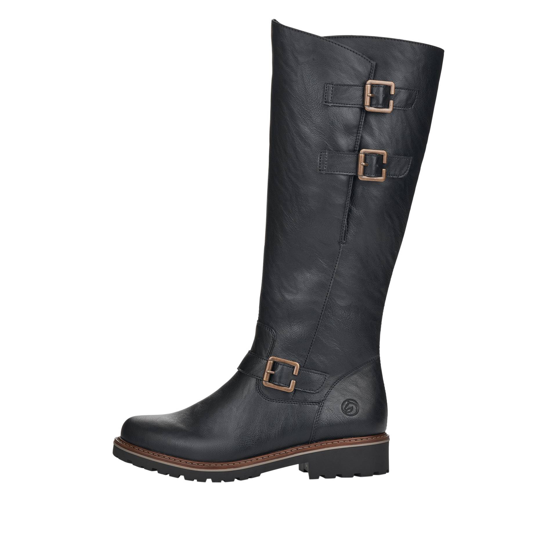 Remonte Damenschuhe Klassische Stiefel schwarz schwarz - Gr. - 38 von Remonte