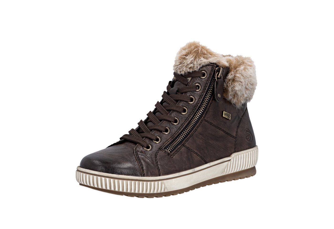 Remonte Winterboots, Plateau, Outdoorschuh Schnürboots mit wasserabweisender TEX-Membran von Remonte