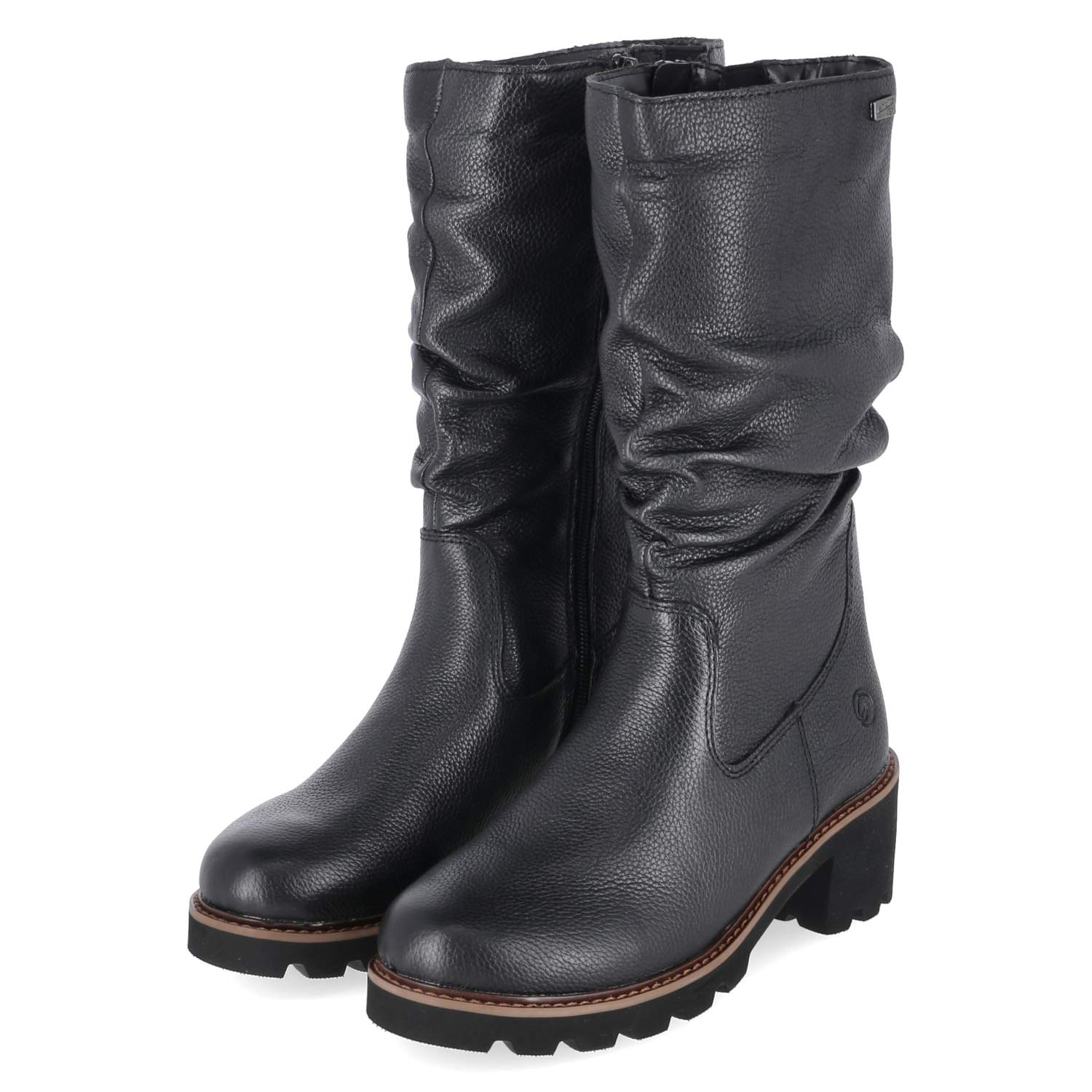 Remonte Winterstiefel  Schwarz - Gr. 37 -  Textil von Remonte
