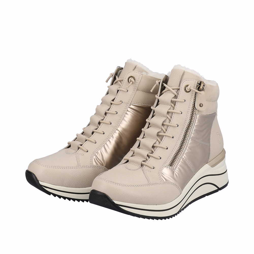 female Winterstiefel beige 42 von Remonte