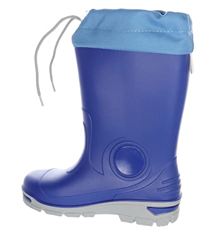 Ren But Kinder Gummistiefel Regenschuhe mit Stulpe (Kornblume, 35/36 EU) von Ren But