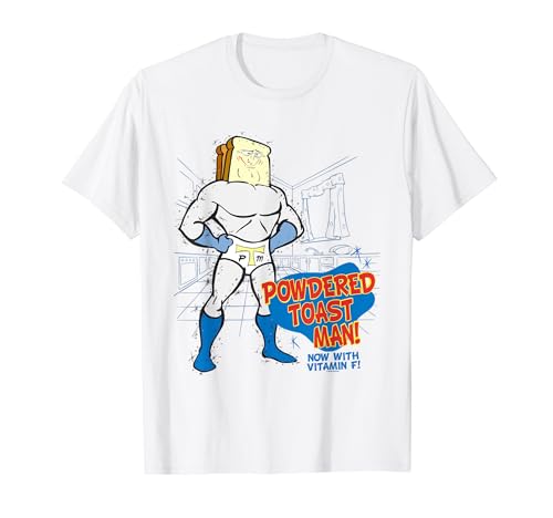Ren and Stimpy Powdered Toast Man T-Shirt von Ren and Stimpy