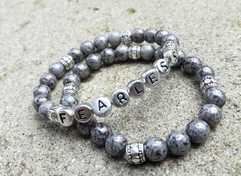 Fearless-Grey Armband Set von RenasWorld