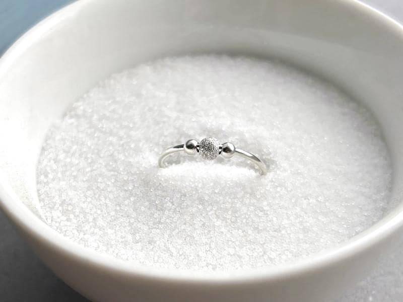 sterling Silber Fidget Ring Zierlicher Meditationsring sterling Silber Fidget Ring Zierlicher Meditationsring von Renascentstudios