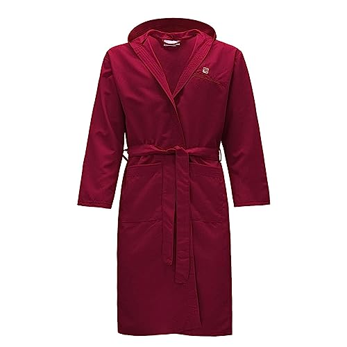 Renato Balestra Bademantel Mikrofaser Unisex, Bordeaux L von Renato Balestra
