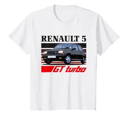 Renault 5 GT Turbo Gen 2 Retro Hot Hatch für Kinder T-Shirt von Renault