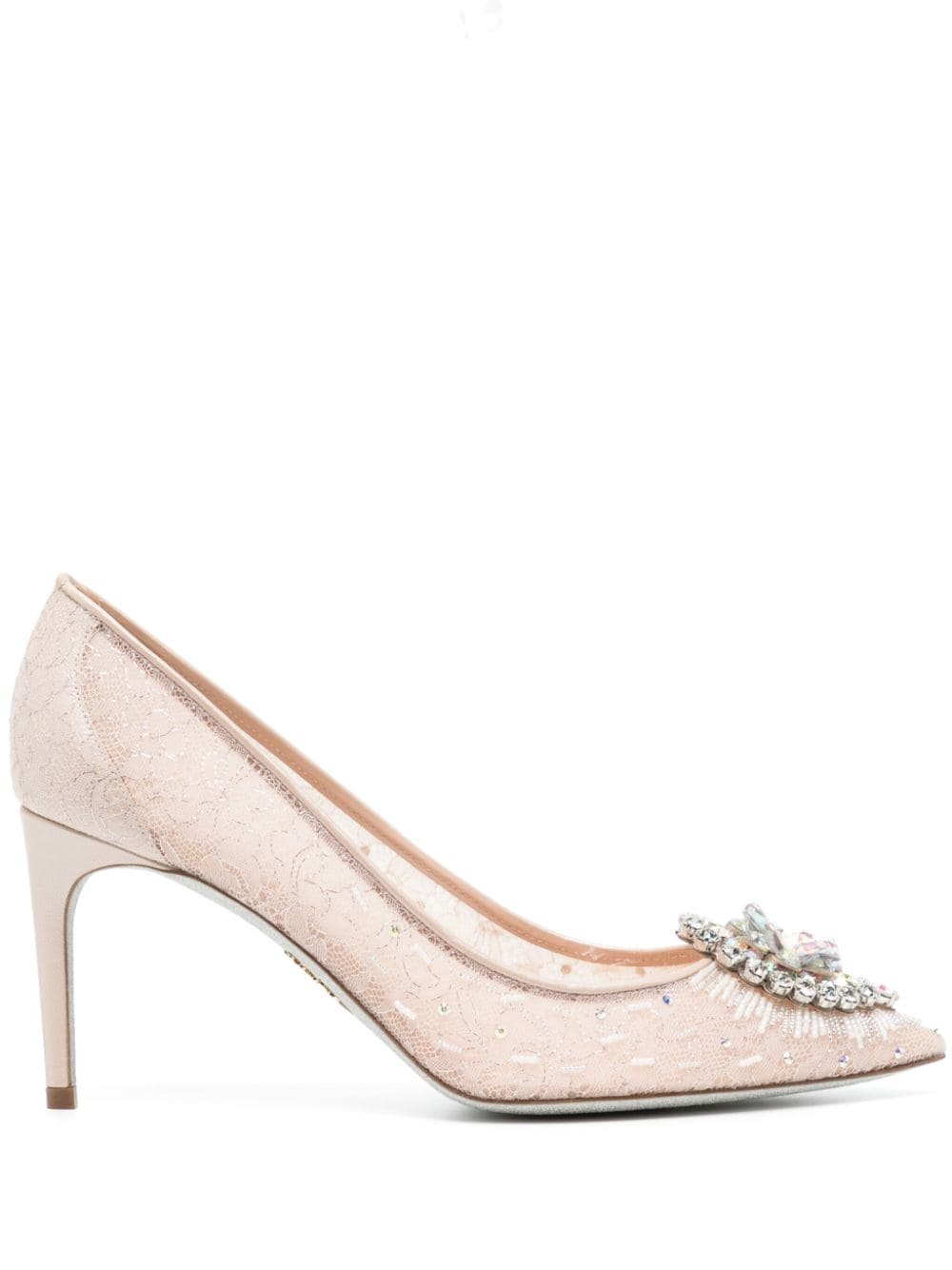 René Caovilla Cinderella Pumps 65mm - Rosa von René Caovilla