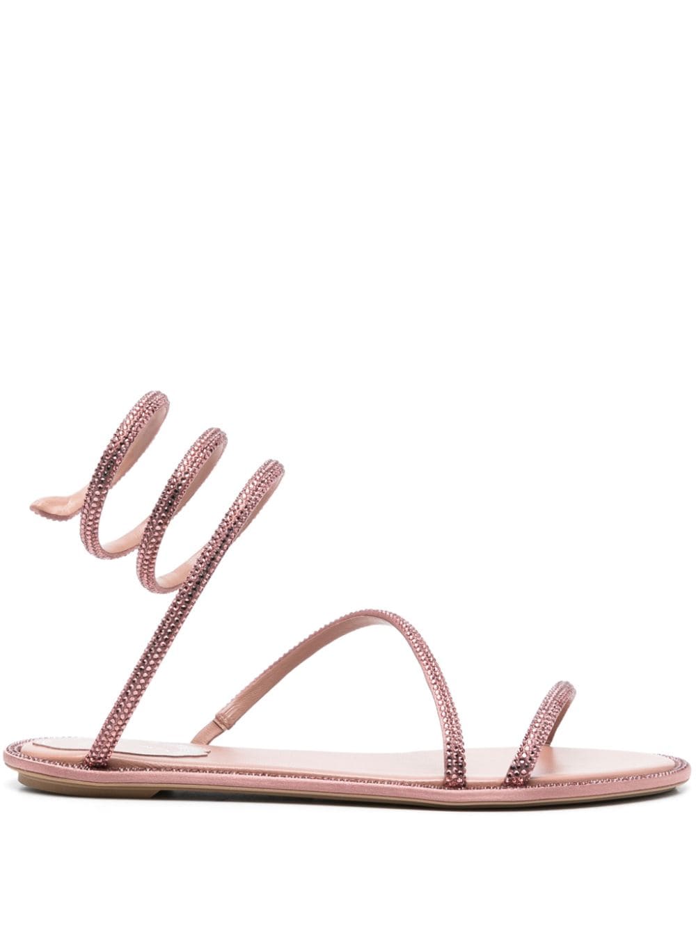 René Caovilla Cleo Sandalen mit Kristallen - Rosa von René Caovilla