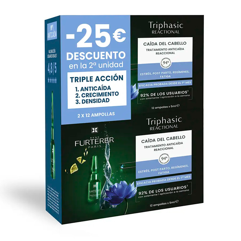 Rene Furterer Kosmetik-Set Triphasic Reaccional Set von Rene Furterer