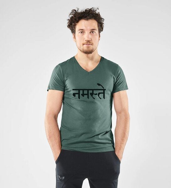 Renegade Guru Herren Yoga Shirt Namaste von Renegade Guru