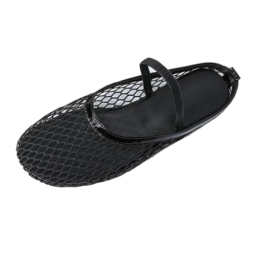 Renessmi Mode Mesh Draußen Mules Geschlossen Damen Pantoffeln Slingback Runde Zehen Fishnet Ohne Verschluss Atmungsaktiv Footwear Schwarz Gr 38 EU-39 Cn Renessmi Mode Mesh Draußen Mules Geschlossen Damen Pantoffeln Slingback Runde Zehen Fishnet Ohne Verschluss Atmungsaktiv Footwear Schwarz Gr 38 EU-39 Cn von Renessmi