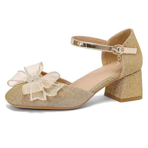 Renessmi Sweet Bogen Glitzer Blockabsatz Square Toe Damensandalen Geschlossen Sommer Mary Jane Schnalle Hochzeit Prom Footwear Gold Gr 47 EU-49 Cn Renessmi Sweet Bogen Glitzer Blockabsatz Square Toe Damensandalen Geschlossen Sommer Mary Jane Schnalle Hochzeit Prom Footwear Gold Gr 47 EU-49 Cn von Renessmi