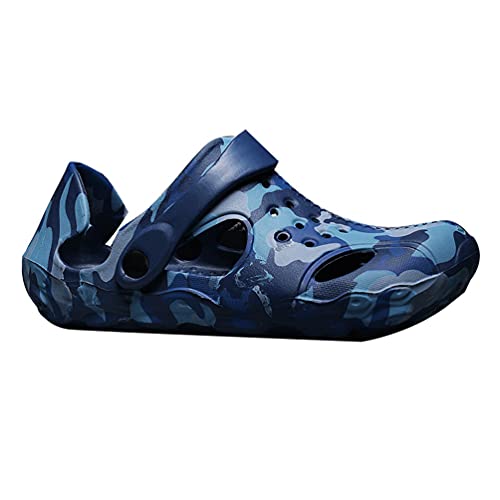 Rengzun Clogs Herren rutschfest Leicht Gartenschuhe Eva Atmungsaktiv Tarnung Strand Hausschuhe Größen 30-45 Rengzun Clogs Herren rutschfest Leicht Gartenschuhe Eva Atmungsaktiv Tarnung Strand Hausschuhe Größen 30-45 von Rengzun