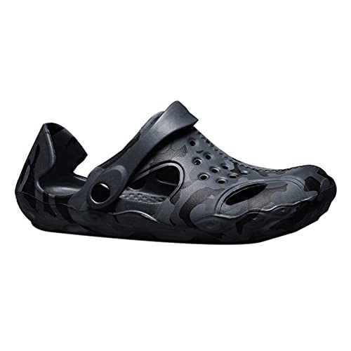 Rengzun Clogs Herren rutschfest Leicht Gartenschuhe Eva Atmungsaktiv Tarnung Strand Hausschuhe Größen 30-45 Rengzun Clogs Herren rutschfest Leicht Gartenschuhe Eva Atmungsaktiv Tarnung Strand Hausschuhe Größen 30-45 von Rengzun