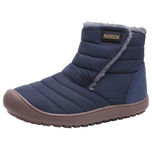 Rengzun Herren Damen Wasserdicht Rutschfest Schlupfstiefel Schneeschuhe Winter Schneeboots Outdoor Freizeit Halbstiefel Warm Gefüttert Stiefelette Halbstiefel Rengzun Herren Damen Wasserdicht Rutschfest Schlupfstiefel Schneeschuhe Winter Schneeboots Outdoor Freizeit Halbstiefel Warm Gefüttert Stiefelette Halbstiefel von Rengzun