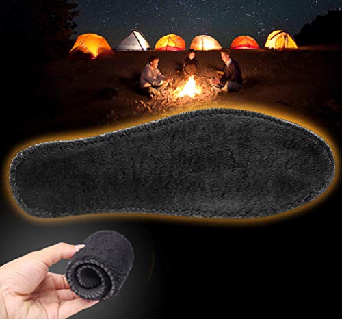 Rengzun Outdoor Wanderschuhe Trekkingschuhe Für Männer Warme rutschfest Trekkingstiefel Bequem Atmungsaktiv Leicht High-Top Sneaker Herbst Winter von Rengzun