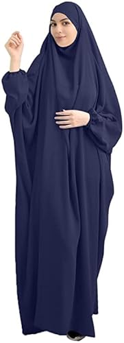 Frauen Kleid Muslim One Piece Gebet Kleid für Frauen Abaya Islamic Middle East Dubai Türkei Maxi Abaya Kaftan mit Hijab Kleid Full Cover Kleid von Renholin