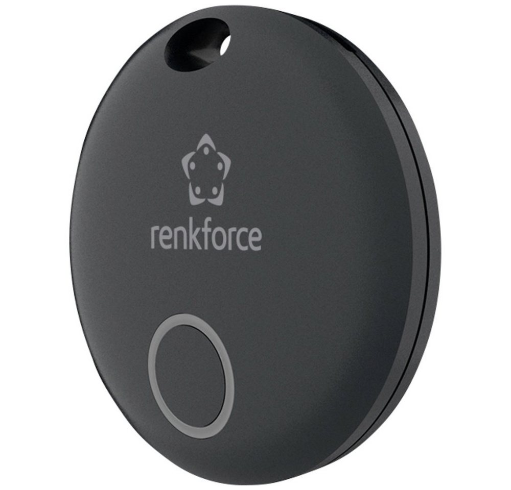 Renkforce Schlüsselanhänger Renkforce RF-5792946 Bluetooth-Tracker Schwarz von Renkforce