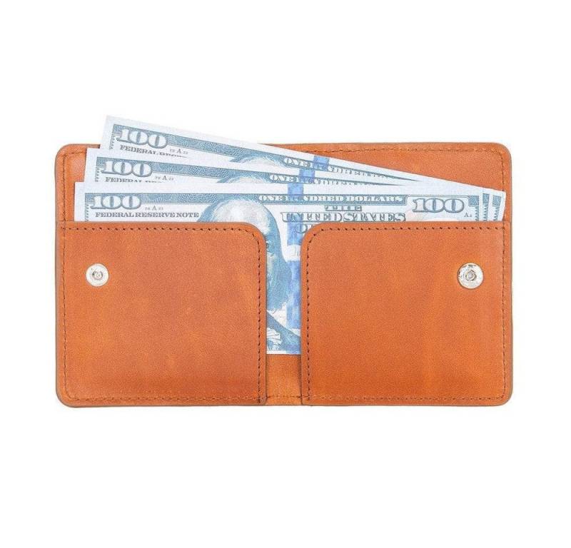 Renna Leather Brieftasche Geldbörse Münzfach Geldscheinfach von Renna Leather