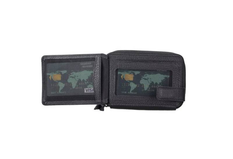 Renna Leather Brieftasche Geldbörse Münzfach Geldscheinfach von Renna Leather