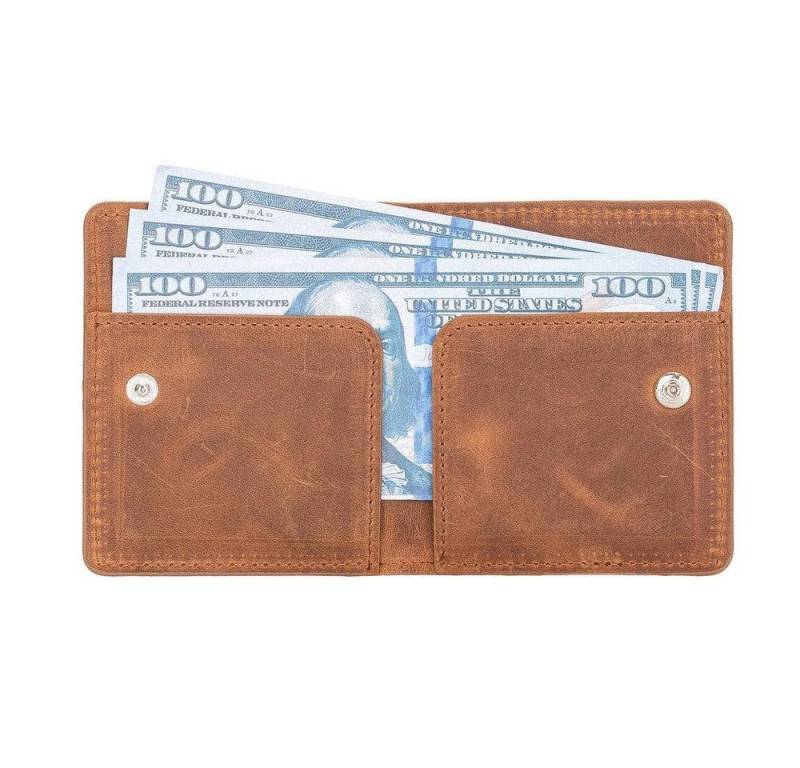 Renna Leather Brieftasche Geldbörse Münzfach Geldscheinfach von Renna Leather
