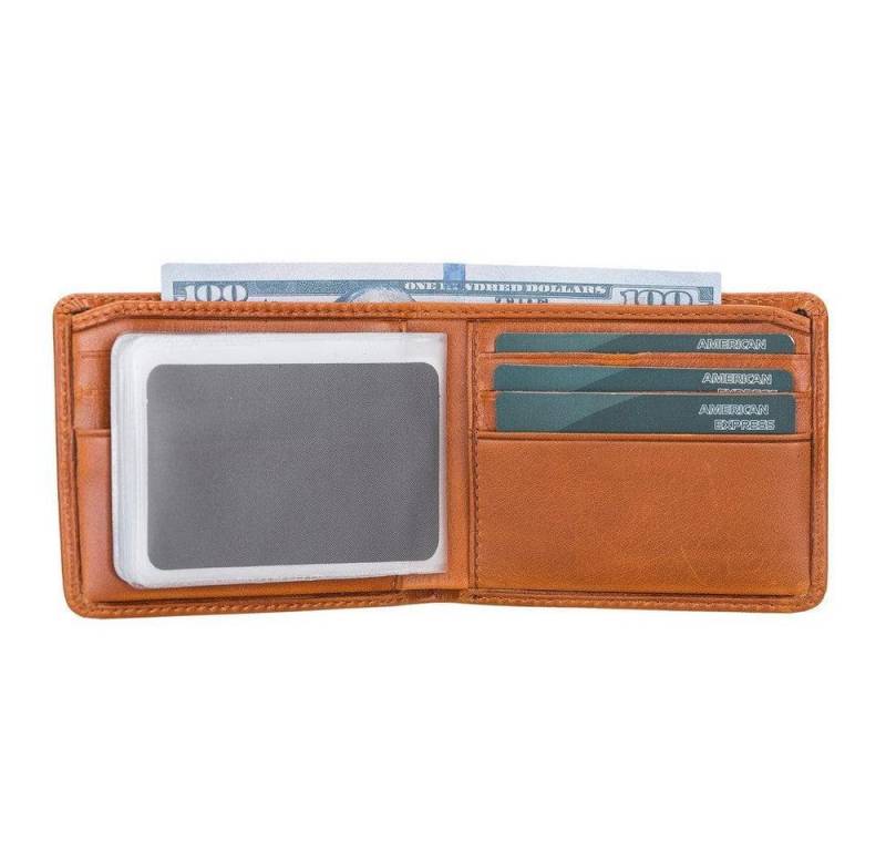 Renna Leather Brieftasche Geldbörse Münzfach Geldscheinfach von Renna Leather
