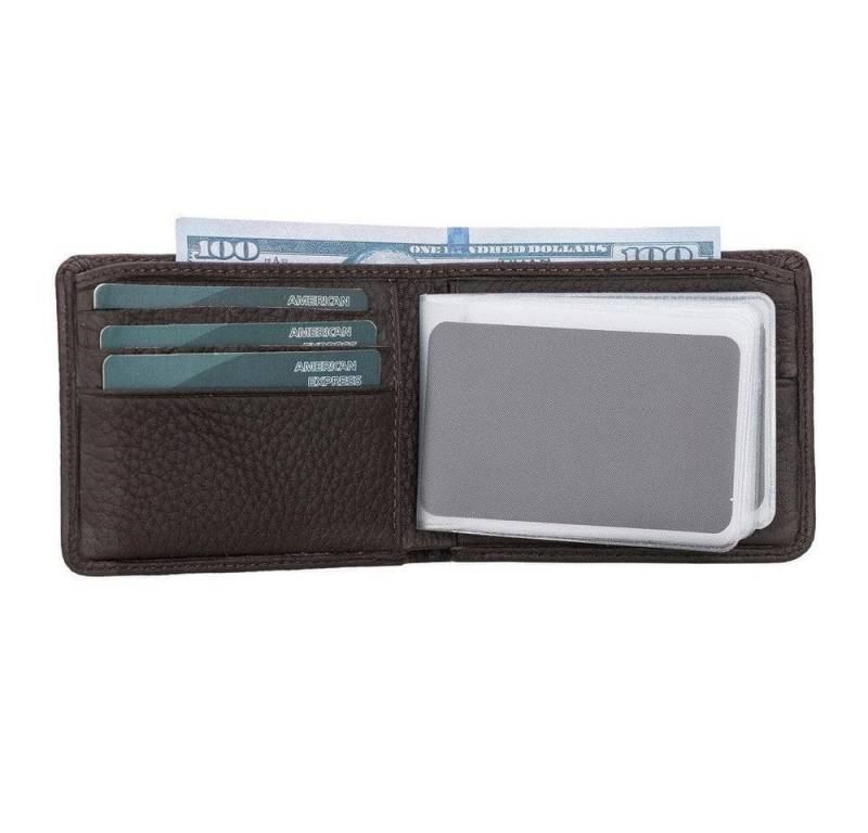 Renna Leather Brieftasche Geldbörse Münzfach Geldscheinfach von Renna Leather