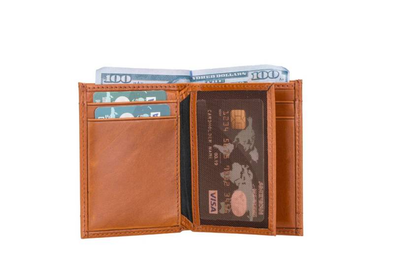 Renna Leather Brieftasche Geldbörse Münzfach Geldscheinfach von Renna Leather