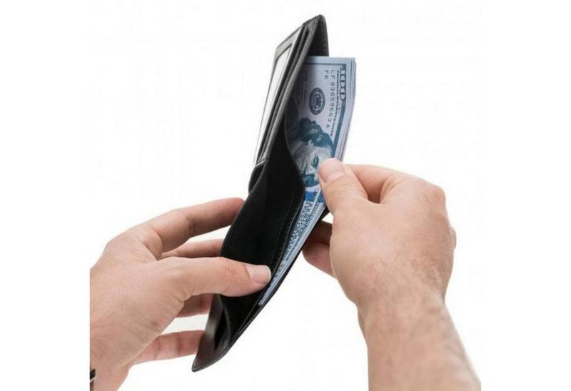 Renna Leather Brieftasche Geldbörse Münzfach Geldscheinfach von Renna Leather