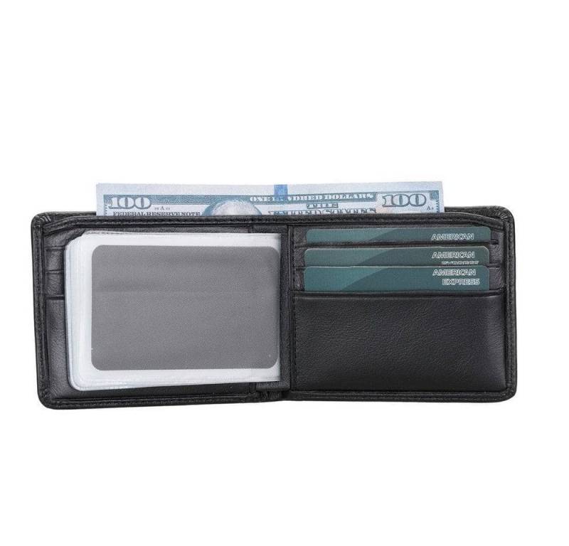 Renna Leather Brieftasche Geldbörse Münzfach Geldscheinfach von Renna Leather