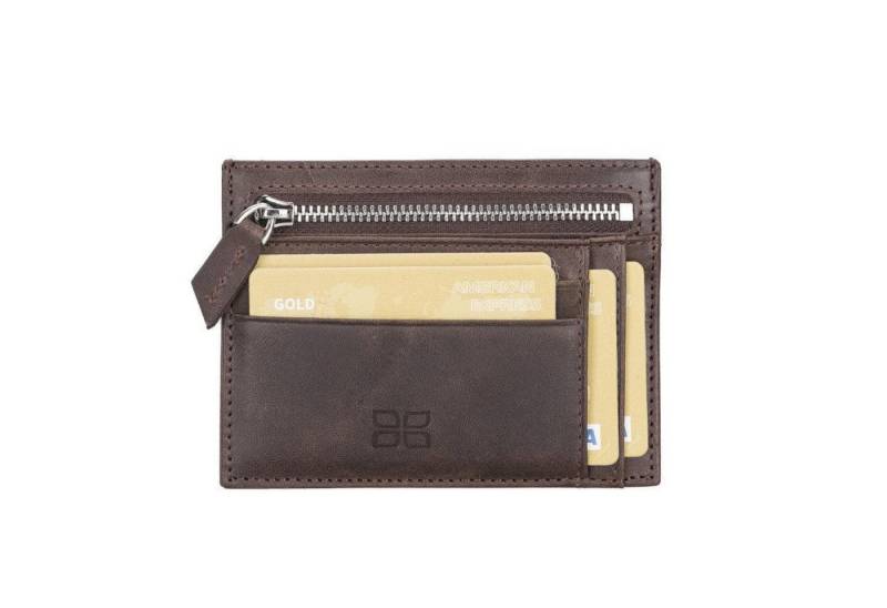 Renna Leather Brieftasche Kartenetui mit Münzfach von Renna Leather