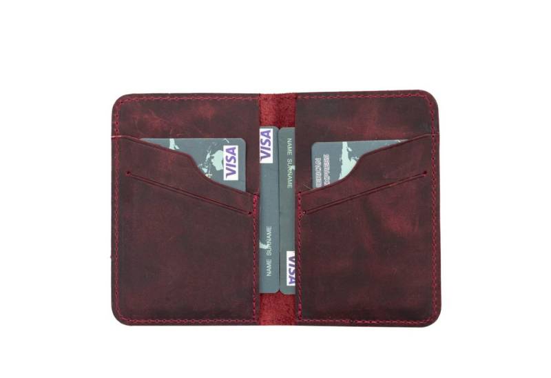 Renna Leather Brieftasche Kartenetui & Geldbörse von Renna Leather