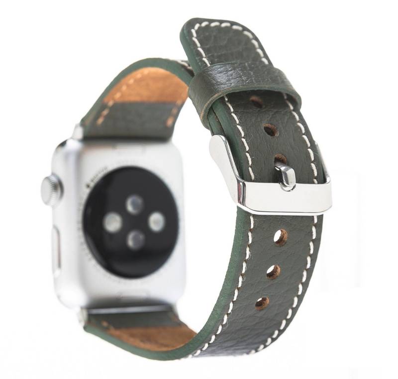Renna Leather Smartwatch-Armband Apple Watch Band für Series 10 / Ultra/9/SE/8-1 Echtleder Armband von Renna Leather