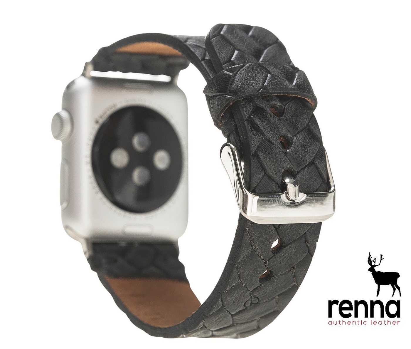 Renna Leather Smartwatch-Armband Apple Watch Band für Series 10 / Ultra/9/SE/8-1 Echtleder Armband Renna Leather Smartwatch-Armband Apple Watch Band für Series 10 / Ultra/9/SE/8-1 Echtleder Armband von Renna Leather
