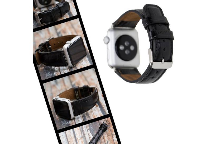 Renna Leather Smartwatch-Armband Apple Watch Band für Series 11/10 / Ultra/9/SE/8-1 Echtleder Armband von Renna Leather