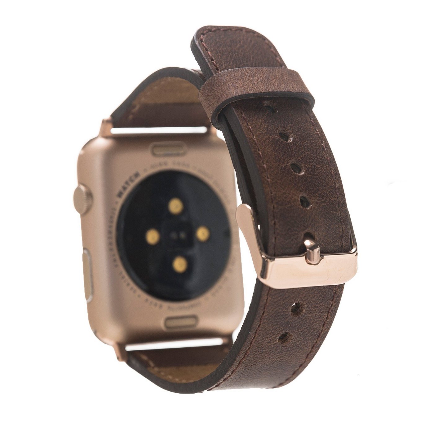 Renna Leather Smartwatch-Armband Apple Watch Band für Series Ultra/9/8/7SE/6-1 Echtleder Ersatzarmband von Renna Leather