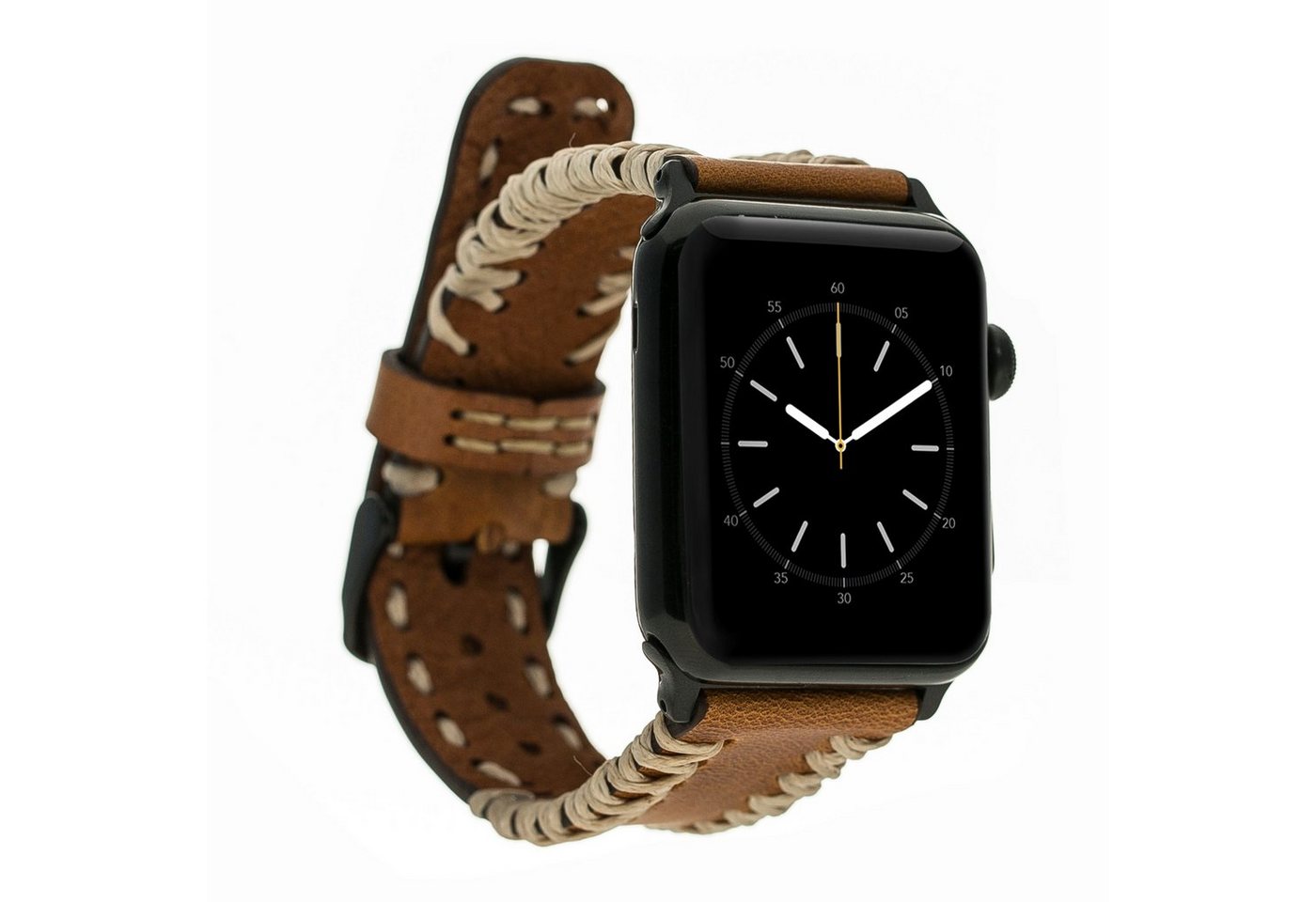 Renna Leather Smartwatch-Armband Apple Watch Band für Series Ultra/9/8/7SE/6-1 Echtleder Ersatzarmband von Renna Leather