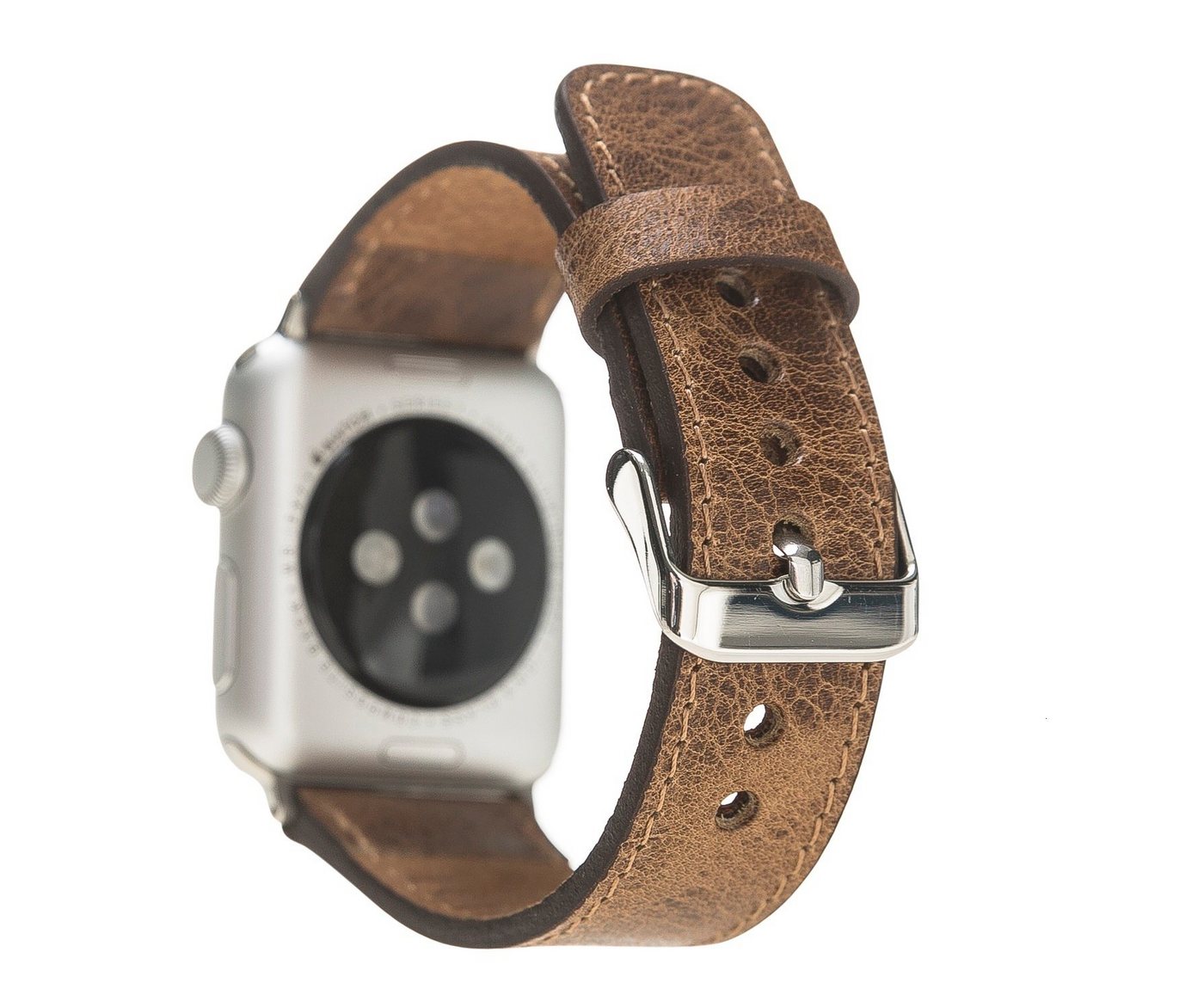 Renna Leather Smartwatch-Armband Apple Watch Band für Series Ultra/9/8/7SE/6-1 Echtleder Ersatzarmband von Renna Leather