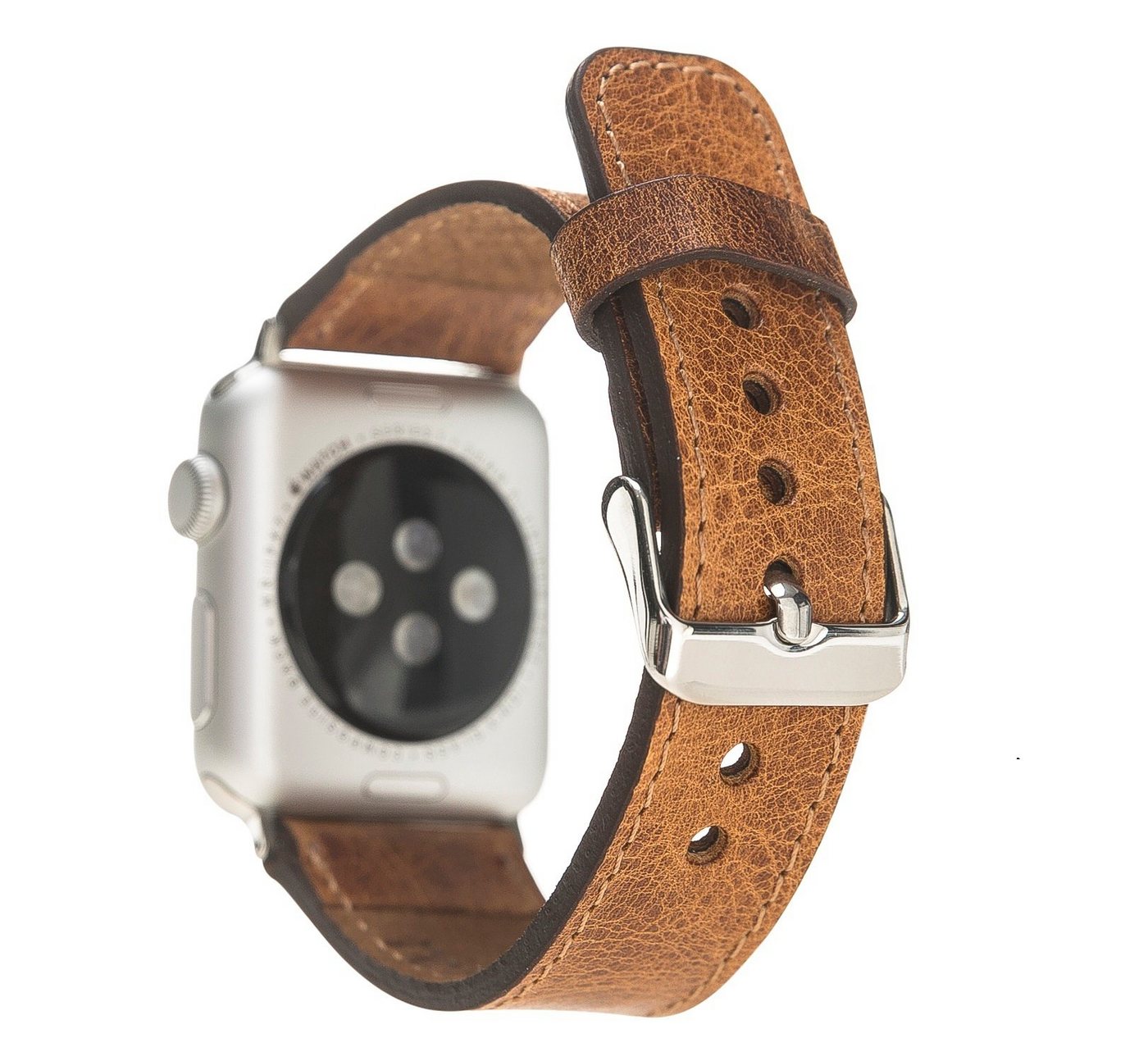 Renna Leather Smartwatch-Armband Apple Watch Band für Series Ultra/9/8/7SE/6-1 Echtleder Ersatzarmband von Renna Leather