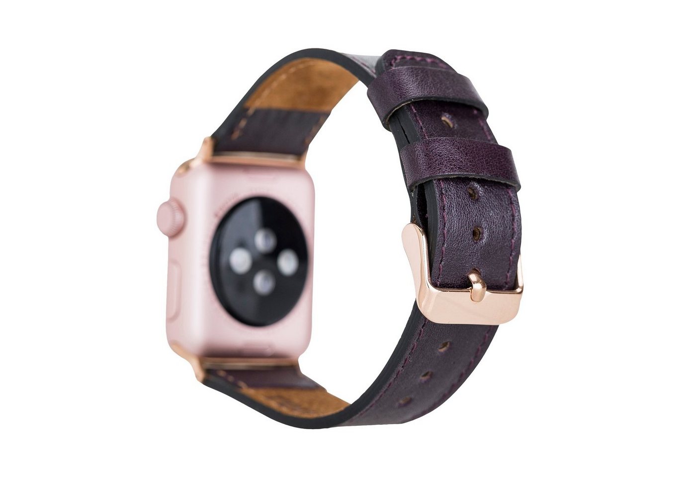 Renna Leather Smartwatch-Armband Apple Watch Band für Series Ultra/9/8/7SE/6-1 Echtleder Ersatzarmband von Renna Leather