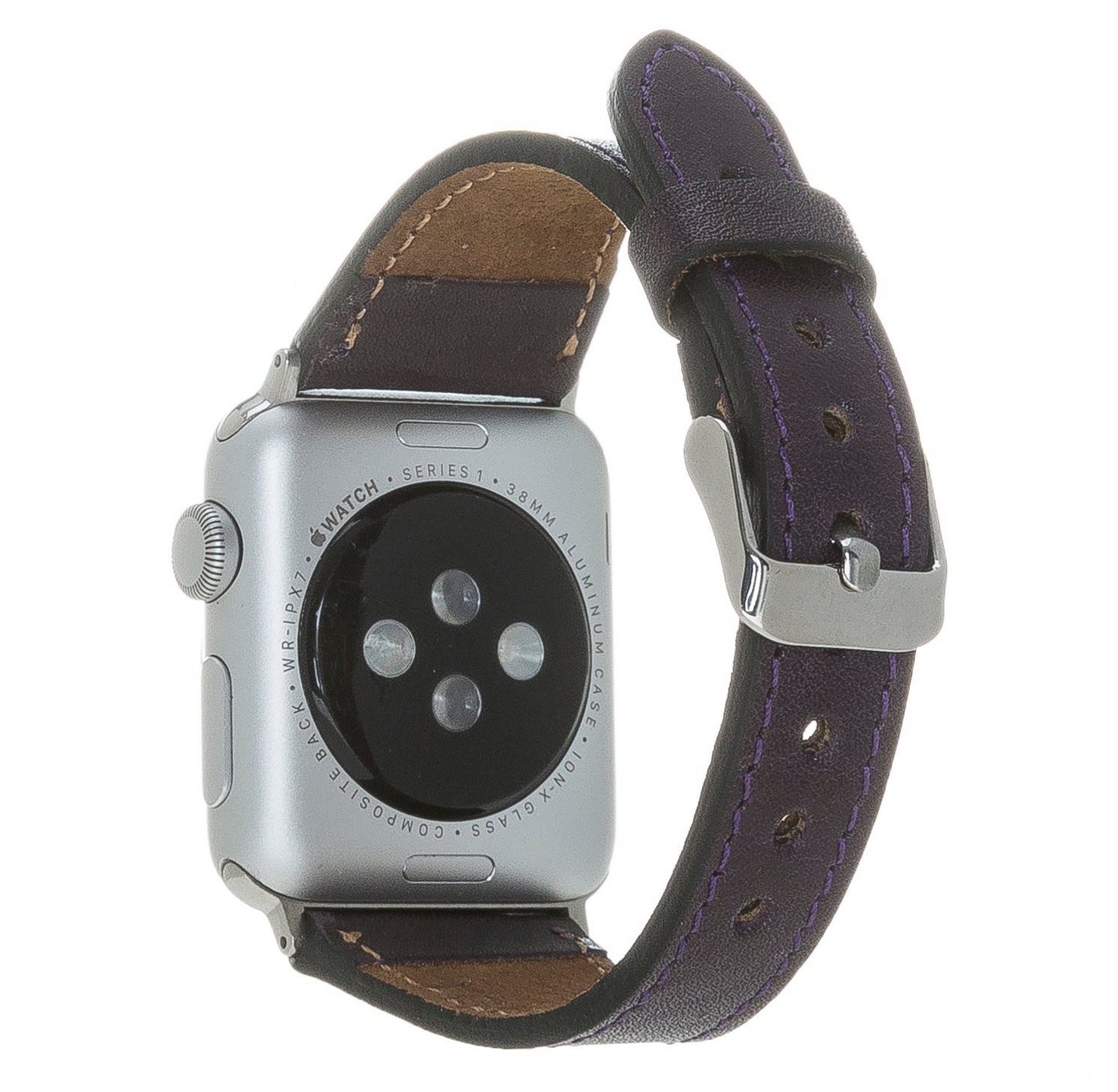 Renna Leather Smartwatch-Armband Apple Watch Band für Series Ultra/9/8/7SE/6-1 Echtleder Ersatzarmband von Renna Leather