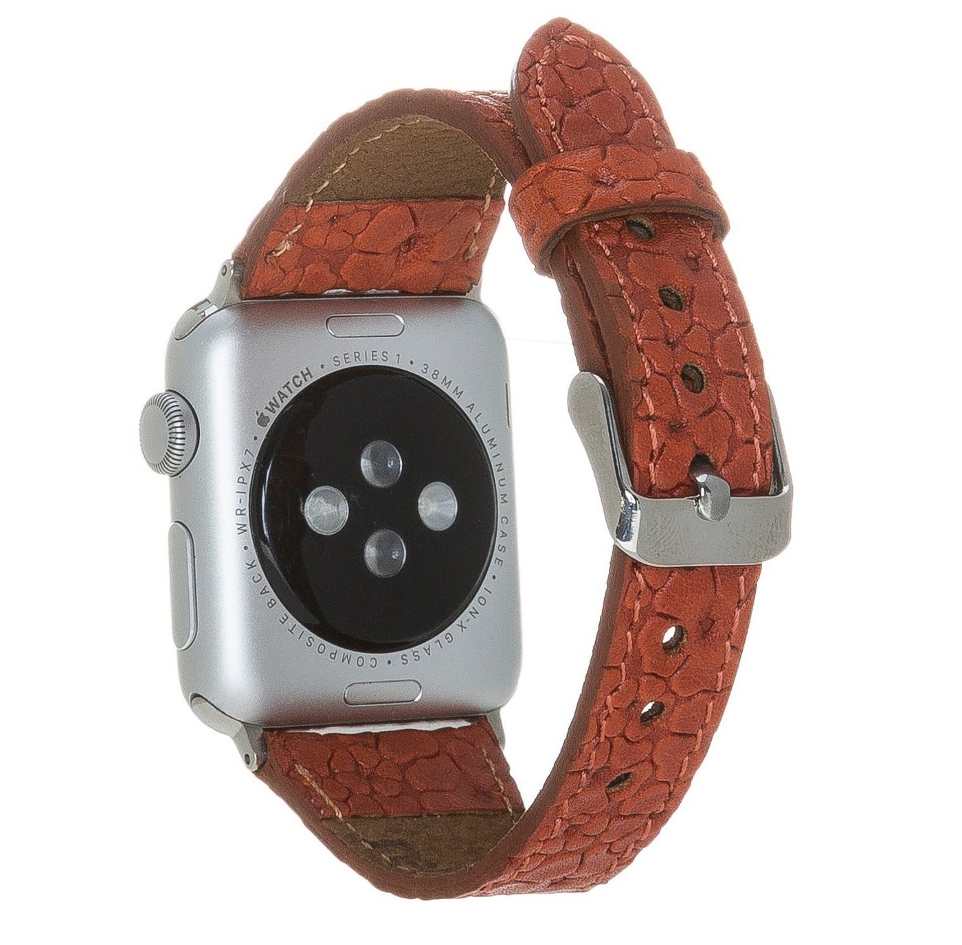 Renna Leather Smartwatch-Armband Apple Watch Band für Series Ultra/9/8/7SE/6-1 Echtleder Ersatzarmband von Renna Leather