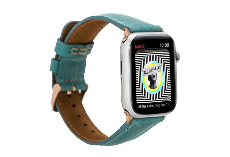 Renna Leather Smartwatch-Armband Samsung Galaxy 6 / 5 Echtes Leder Armband von Renna Leather