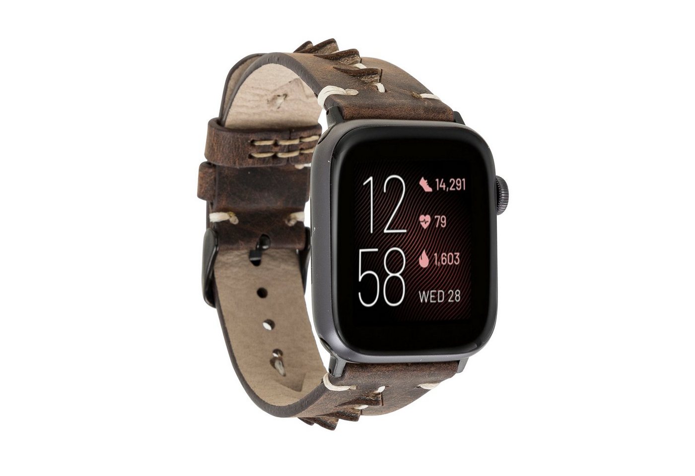 Renna Leather Smartwatch-Armband Samsung Galaxy 6 / 5 Echtes Leder Armband von Renna Leather