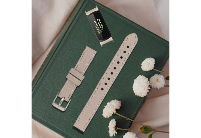 Renna Leather Uhrenarmband Fitbit Inspire 1 2 3 Leder Smart Uhrenarmband von Renna Leather